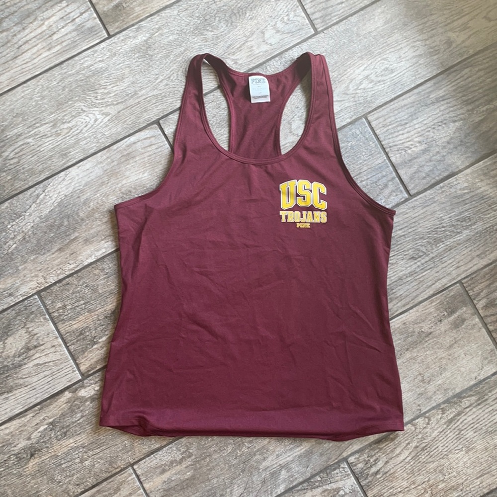 Rare NWOT Victoria’s Secret pink USC tank top